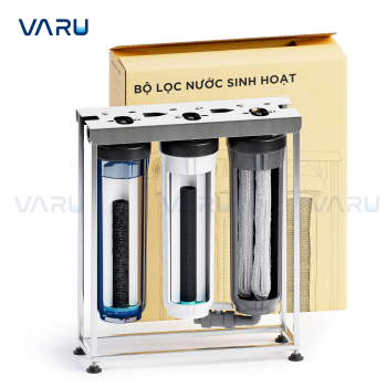 Máy lọc nước sinh hoạt 3 cấp Varu
